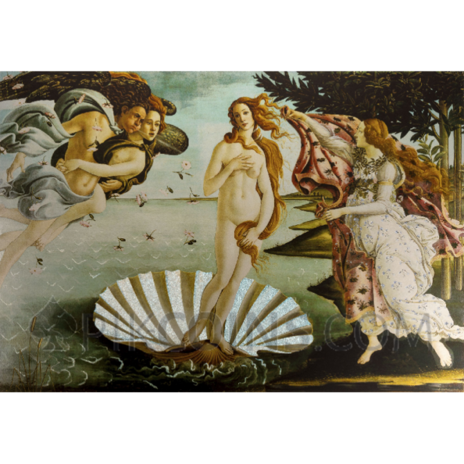 The Birth Of Venus - Giants Of Art 1kg 100$ Samoa 2025