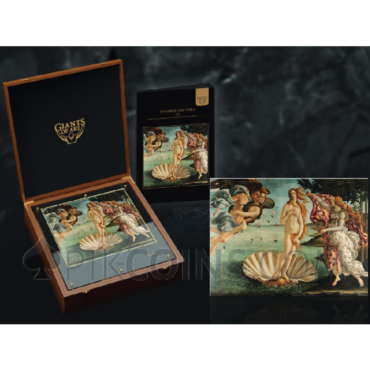 The Birth Of Venus - Giants Of Art 1kg 100$ Samoa 2025