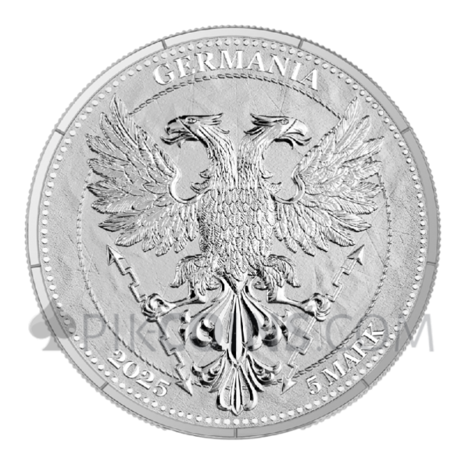 Yggdrasil Autumn - Mythical Forest 1oz 5 Mark 2025 - Image 2