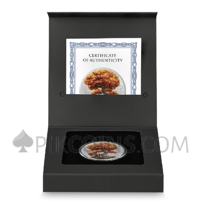 Yggdrasil Autumn - Mythical Forest 1oz 5 Mark 2025 - Image 4
