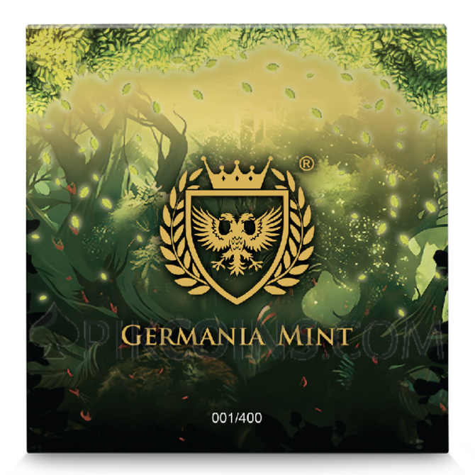 Yggdrasil Summer - Mythical Forest 1oz 5 Mark 2025 - Image 6