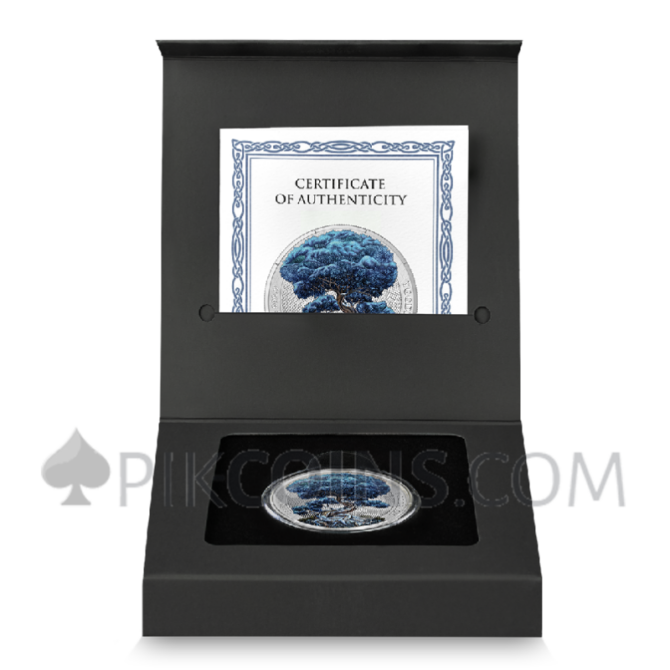 Yggdrasil Winter - Mythical Forest 1oz 5 Mark 2025 - Image 4