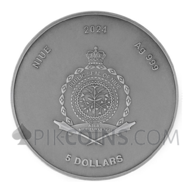Harry Potter and the Prisoner of Azkaban 2oz 5$ Niue 2024 - Image 2