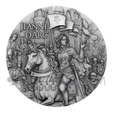 Jeanne d’Arc - Flame of Faith 2oz 5$ Niue 2025