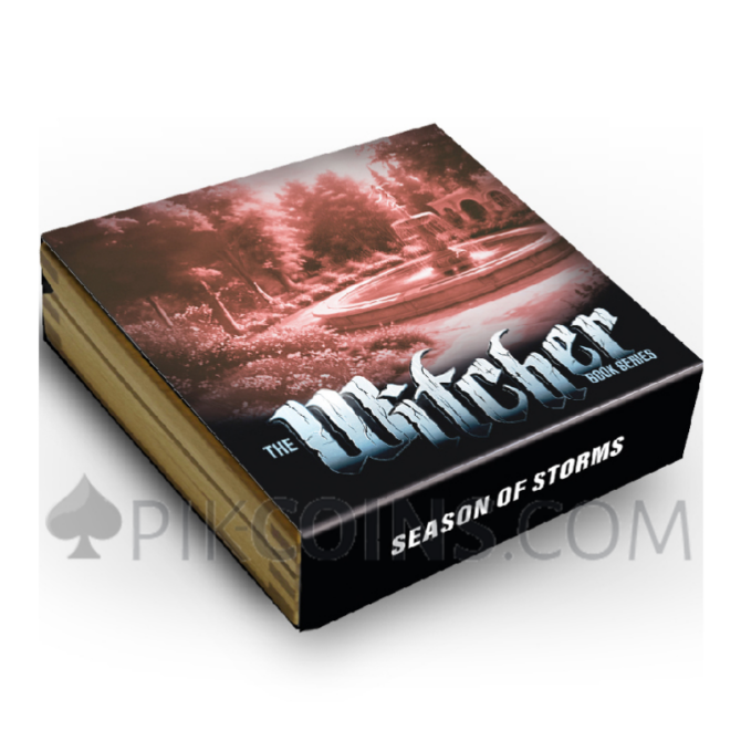 Season of Storms - The Witcher Book 2oz 5$ Niue 2025 - Image 3