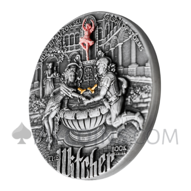 Season of Storms - The Witcher Book 2oz 5$ Niue 2025 - Image 6