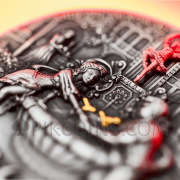 Season of Storms - The Witcher Book 2oz 5$ Niue 2025