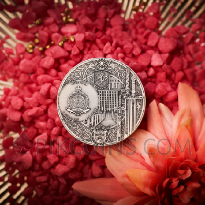 Season of Storms - The Witcher Book 2oz 5$ Niue 2025 - Image 12