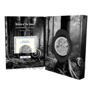 Robin of the Hood - Sherwood Special Blister 10000 Francs CFA 1oz Cameroon 2024