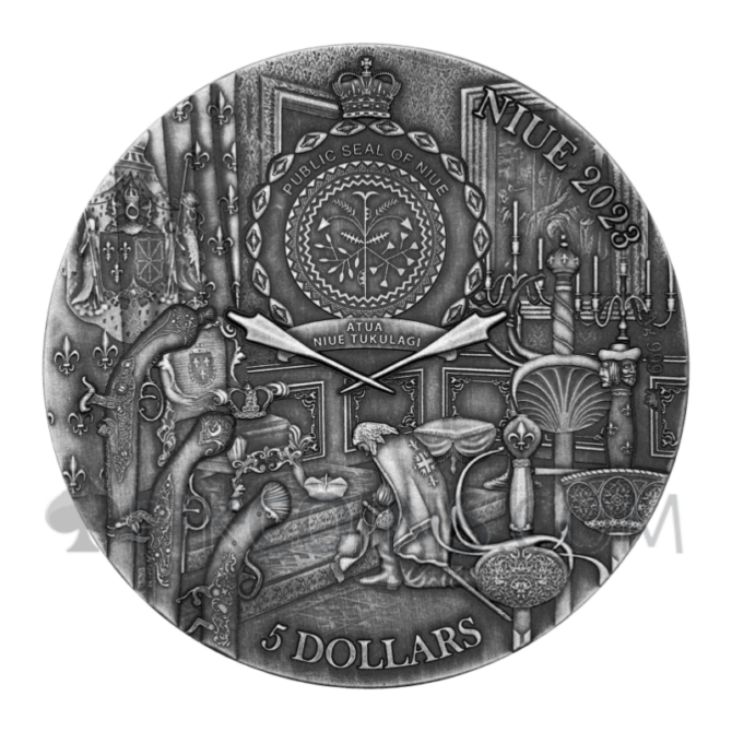 Athos - The Three Musketeers 5$ 2oz Niue 2023 - Image 2