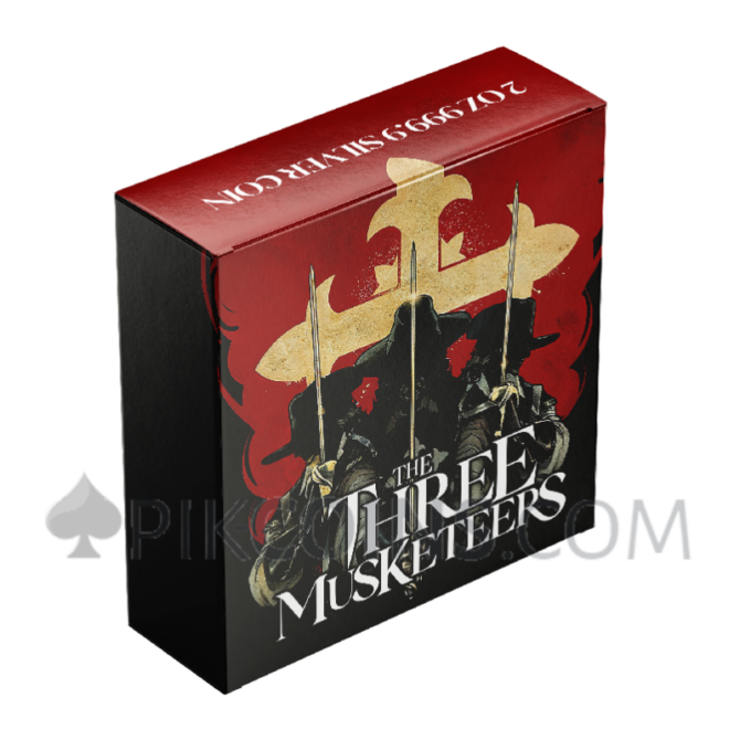 Athos - The Three Musketeers 5$ 2oz Niue 2023 - Image 3