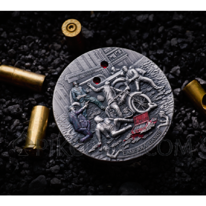 Camorra - Gangs 5$ 3oz Niue 2024 - Image 4