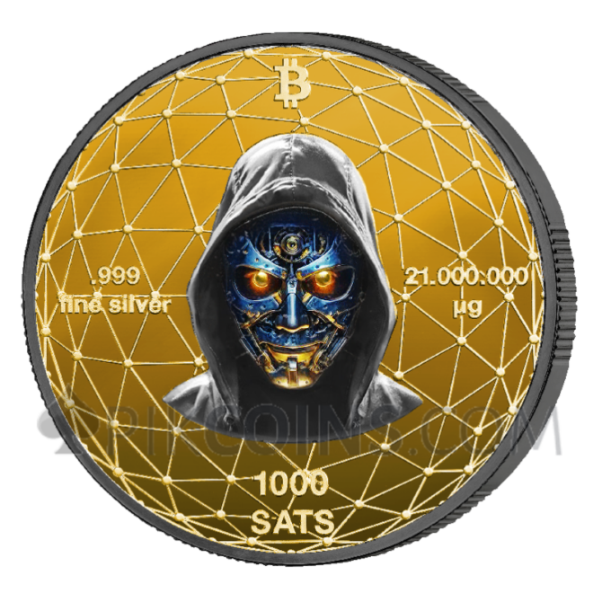 Humpback - Satoshi Silver 1000 Sats 21g 2025 - Image 2