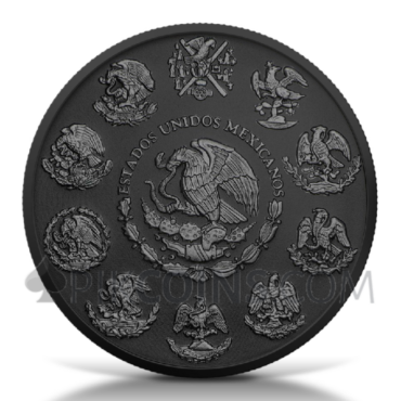 Libertad – Black Platinum and Ruthenium 1 Onza 1oz Mexico 2024