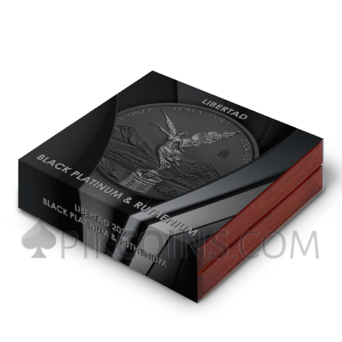 Libertad – Black Platinum and Ruthenium 1 Onza 1oz Mexico 2024 - Image 3