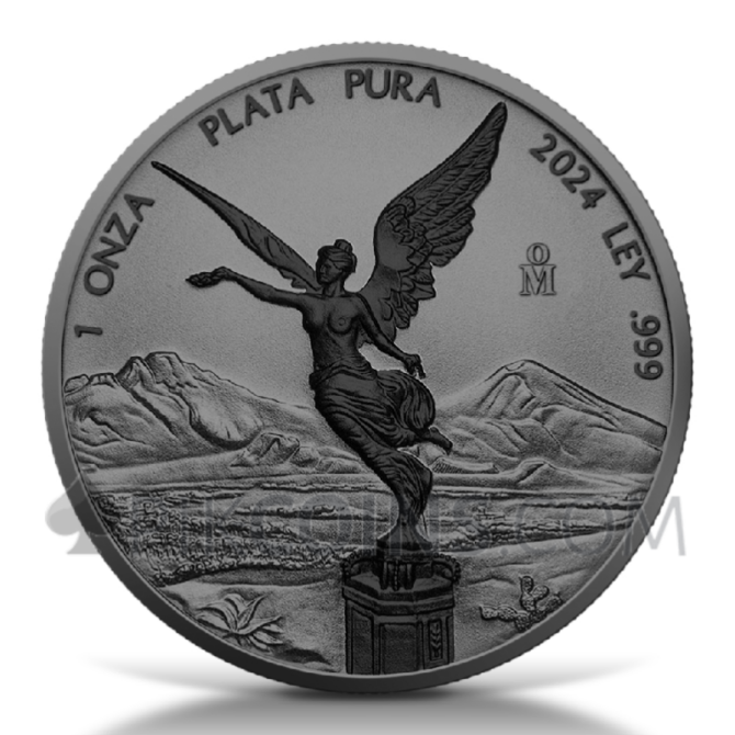 Libertad – Ruthenium and Black Platinum 1 Onza 1oz Mexico 2024