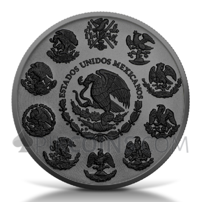 Libertad – Ruthenium and Black Platinum 1 Onza 1oz Mexico 2024 - Image 2