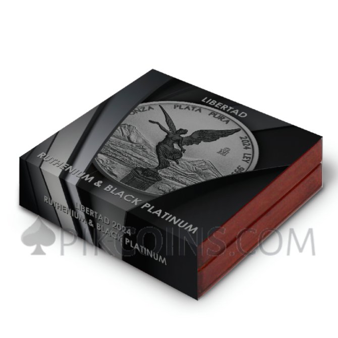 Libertad – Ruthenium and Black Platinum 1 Onza 1oz Mexico 2024 - Image 3