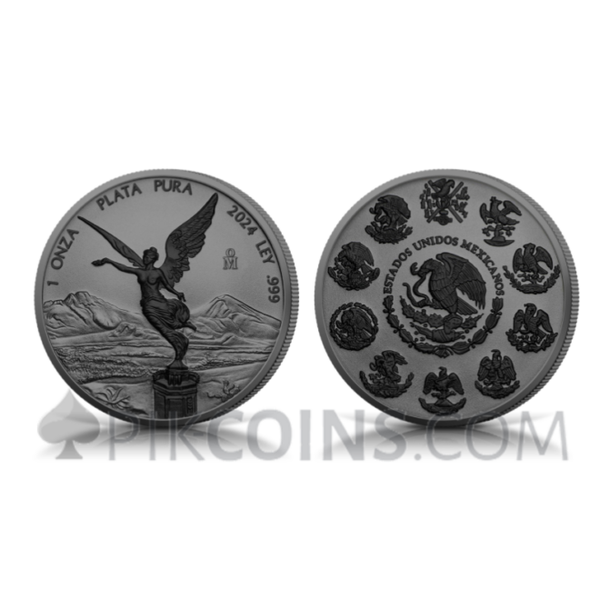 Libertad – Ruthenium and Black Platinum 1 Onza 1oz Mexico 2024 - Image 5