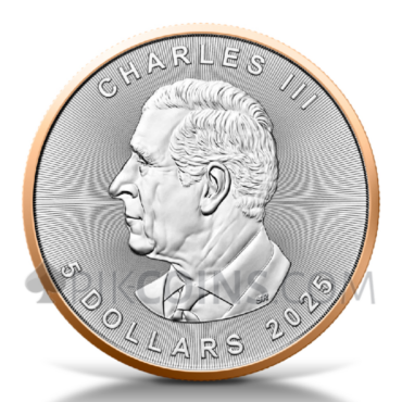 Maple Leaf – Red Gold 5$ 1oz Canada 2025
