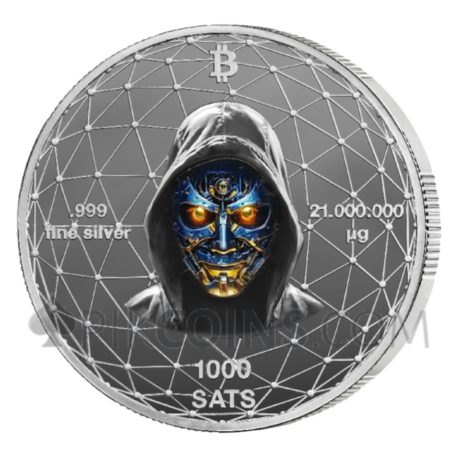 Satoshi Silver - USA 1000 Sats 21g 2025