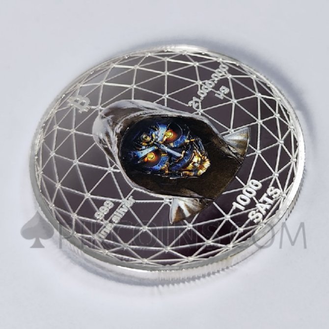 Satoshi Silver - USA 1000 Sats 21g 2025 - Image 4