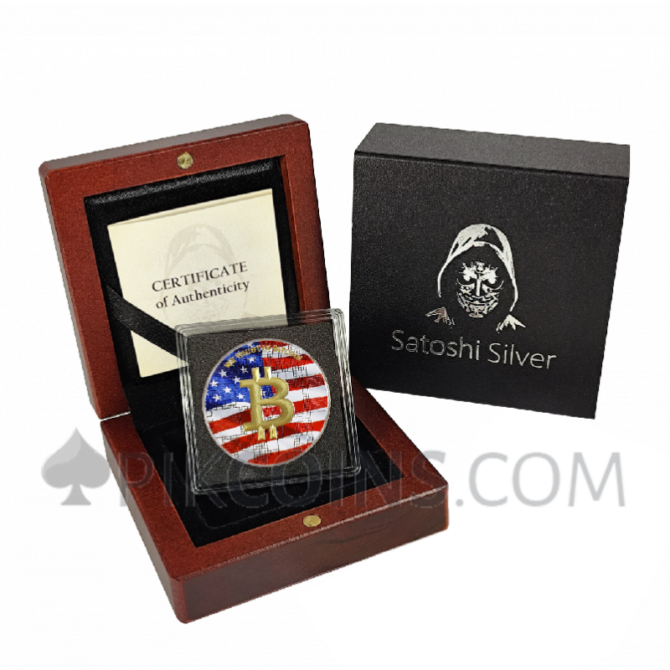 Satoshi Silver - USA 1000 Sats 21g 2025 - Image 7