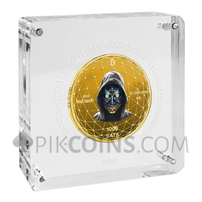 Satoshi Silver - Limited Edition USA 1000 Sats 21g 2025 - Image 3