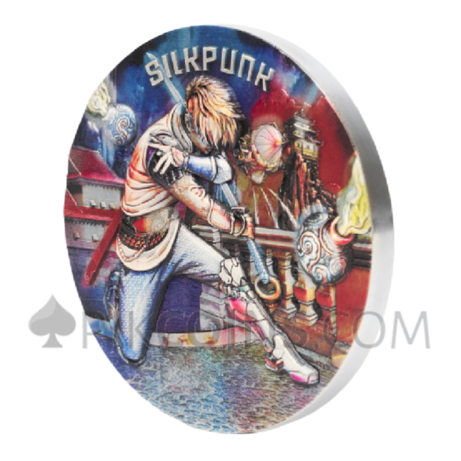 Silkpunk - The Punk Universe 15$ 200g Niue 2025 - Image 7