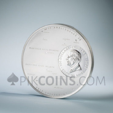 60 Years of Self-Government 100$ 1kg Cook Islands 2025