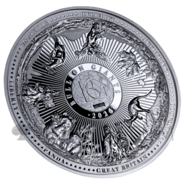 The Bullion Giants - A Tribute To The Icons 10$ 5oz Solomon Islands 2026
