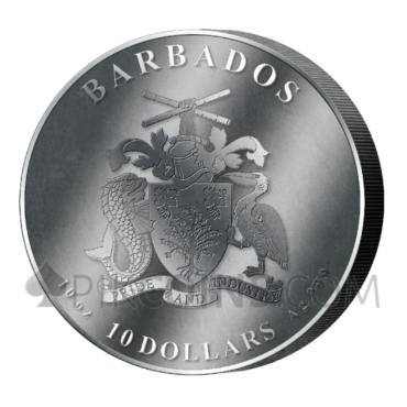 Declaration of Independence 10$ 10oz Barbados 2026