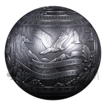 40th Anniversary of the Eagle 25$ 1kg Barbados 2026