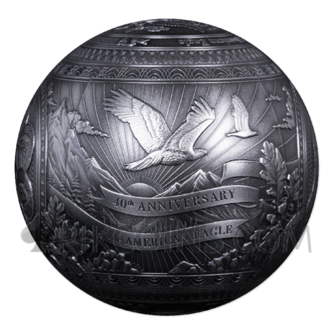 40th Anniversary of the Eagle 25$ 1kg Barbados 2026 - Image 4