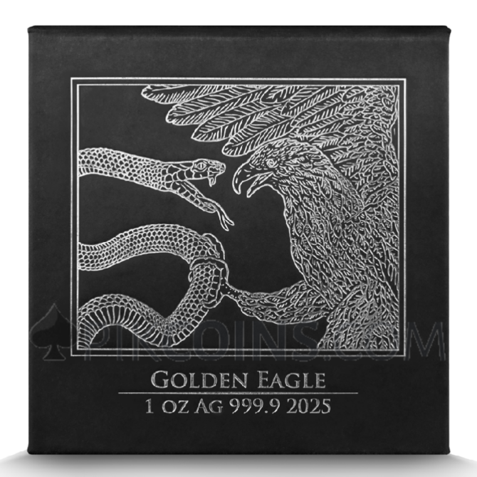 Golden Eagle Limited Edition 5€ 1oz Malta 2025 - Image 3