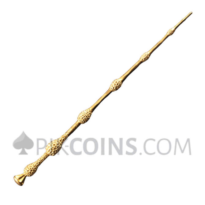 3D Elder Wand Coin 5$ 3oz Samoa