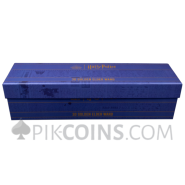 3D Elder Wand Coin 5$ 3oz Samoa