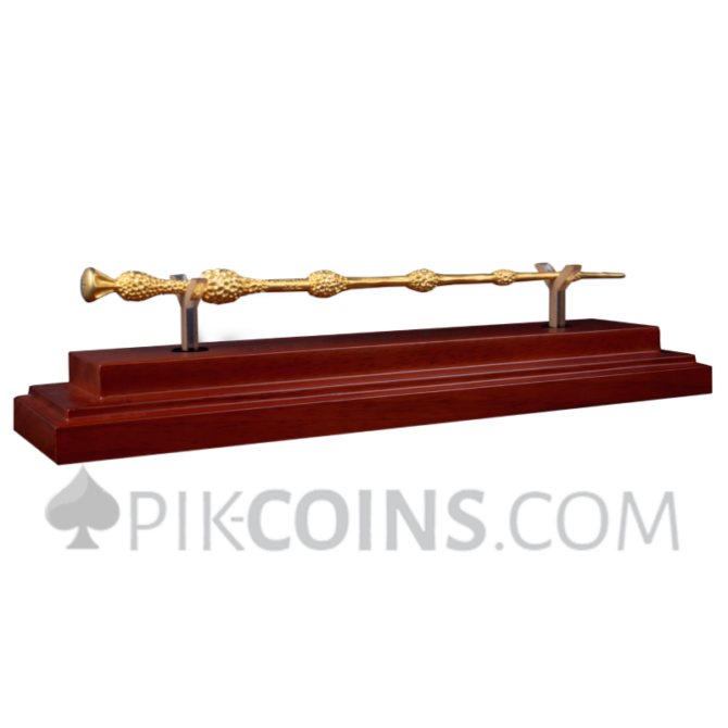 3D Elder Wand Coin 5$ 3oz Samoa - Image 7