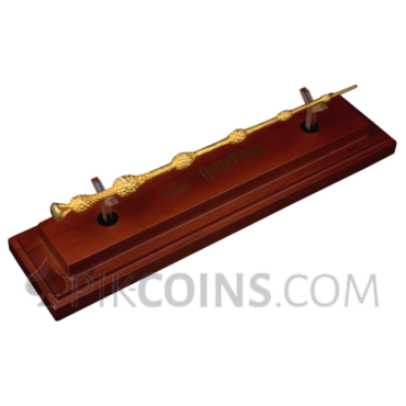 3D Elder Wand Coin 5$ 3oz Samoa