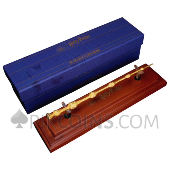 3D Elder Wand Coin 5$ 3oz Samoa - Image 8
