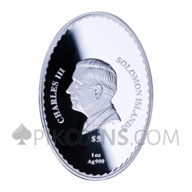 Father Frost 5$ 1oz Solomon Islands 2026 - Image 2