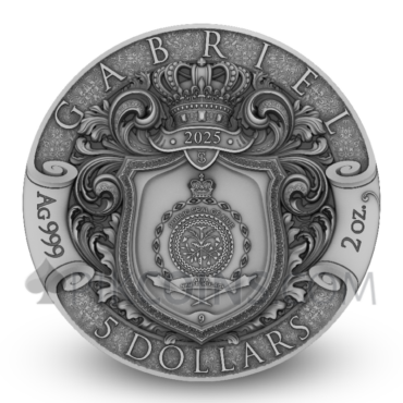 Gabriel The Herald of Salvation - Archangels 5$ 2oz Niue 2025