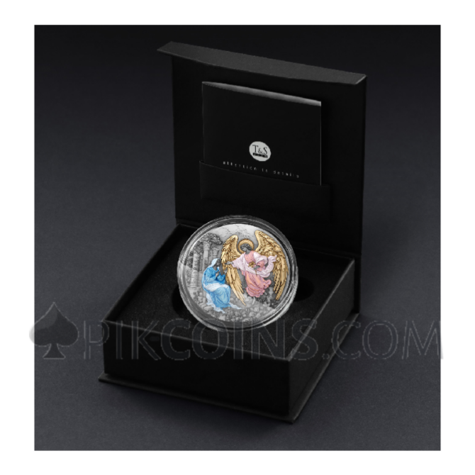 Gabriel The Herald of Salvation - Archangels 5$ 2oz Niue 2025 - Image 3