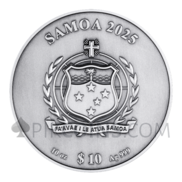 Monopoly 10$ 10oz Samoa 2025
