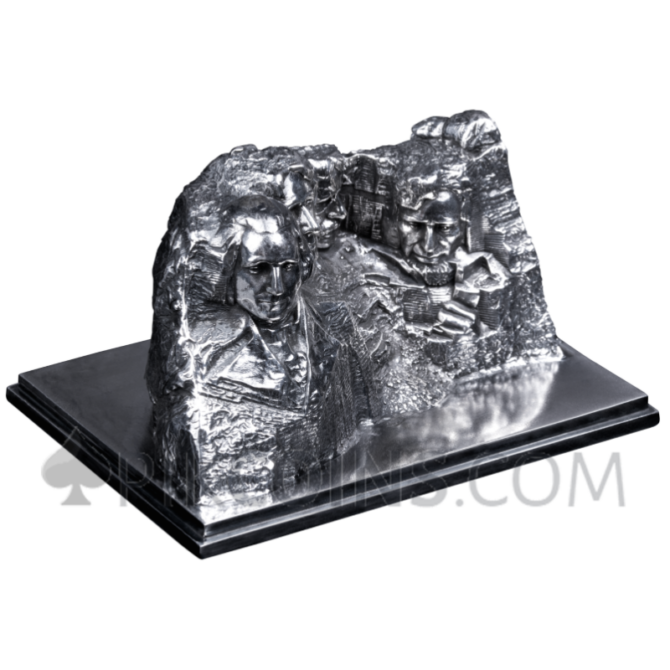 Mount Rushmore 10$ 5oz Samoa 2026 - Image 4