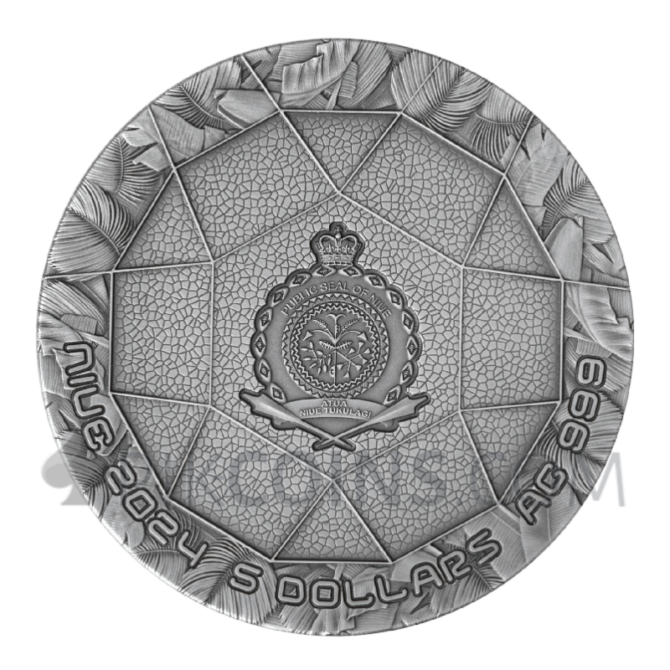 Solarpunk - The Punk Universe 5$ 2oz Niue 2024 - Image 2