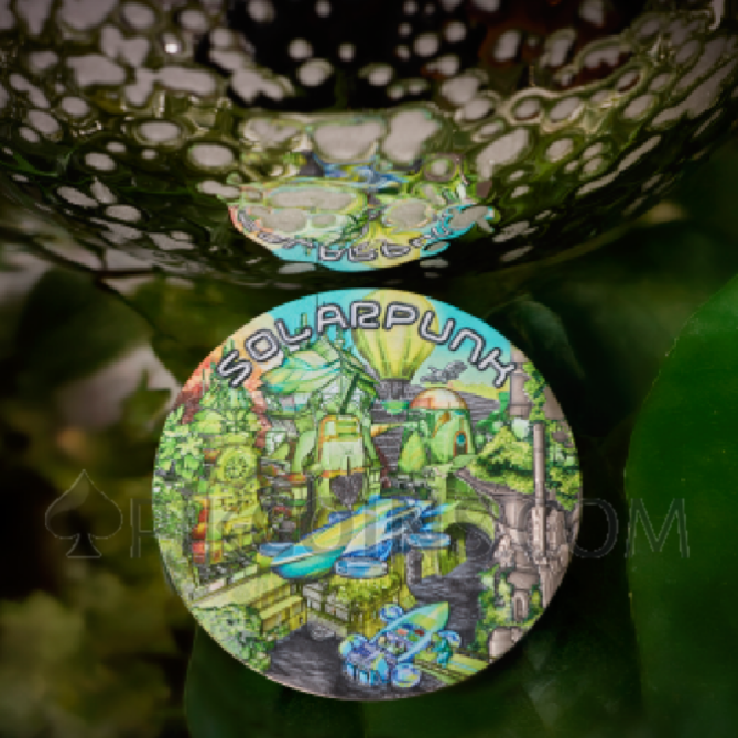 Solarpunk - The Punk Universe 5$ 2oz Niue 2024 - Image 5