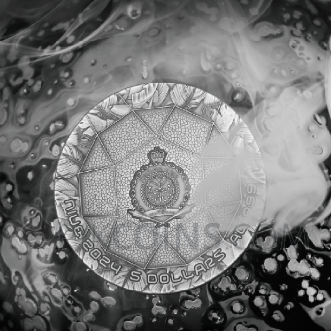 Solarpunk - The Punk Universe 5$ 2oz Niue 2024 - Image 10
