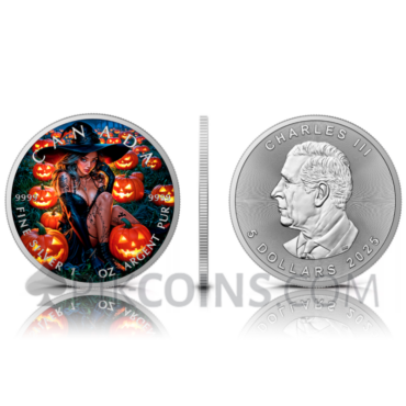 Halloween Temptation 5$ 1oz Canada 2025
