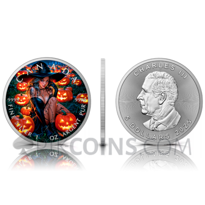 Halloween Temptation 5$ 1oz Canada 2025 - Image 5